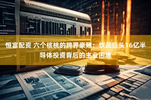 恒富配资 六个核桃的跨界豪赌：饮品巨头16亿半导体投资背后的主业困境